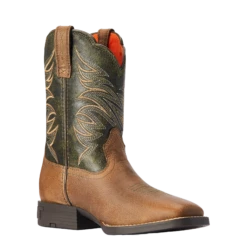 Ariat® Youth Boy's Firecatcher Distressed Brown Western Boots 10042414