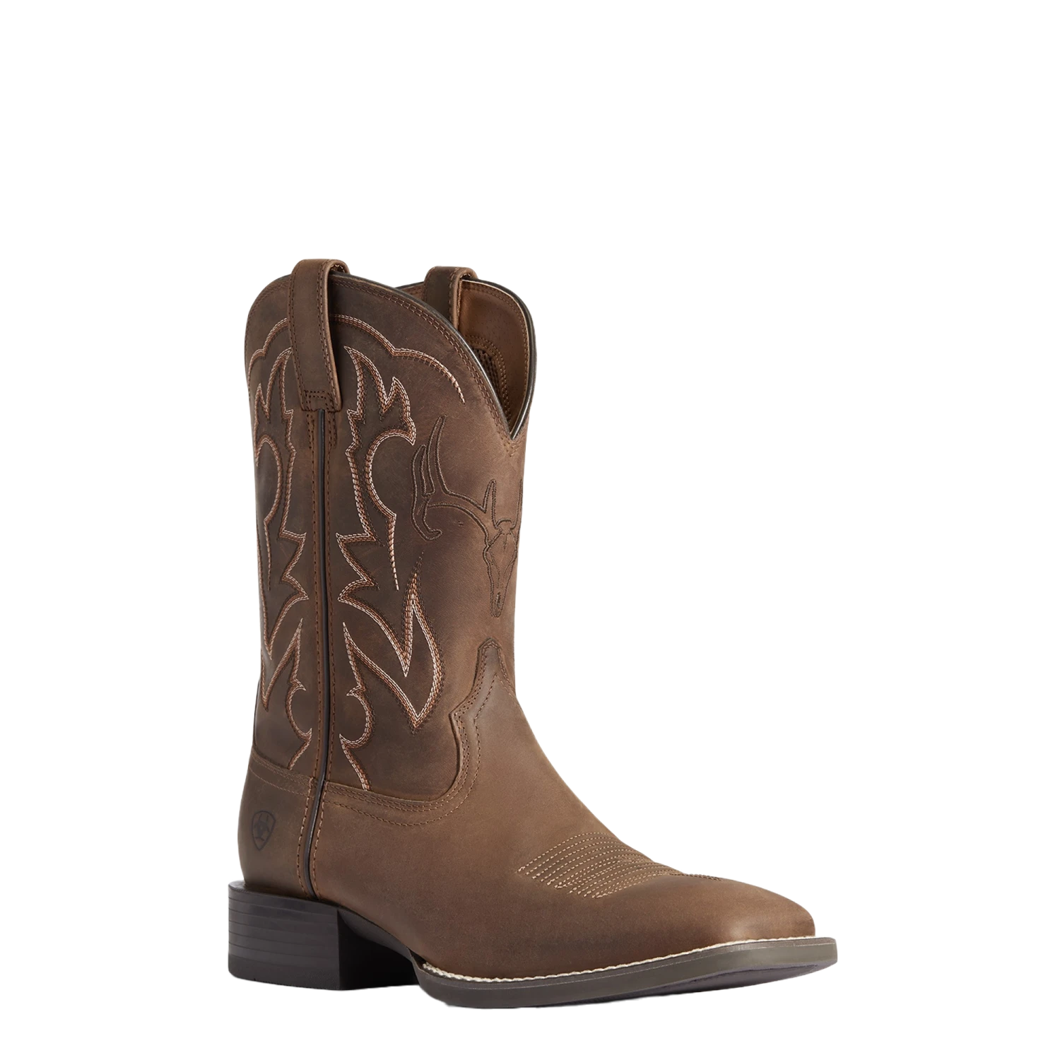 Ariat Men's Sport Outdoor Deer Skull Distressed Brown Boots 10038330 1 Ariat Men's Sport Outdoor Deer Skull Distressed Brown Boots 10038330