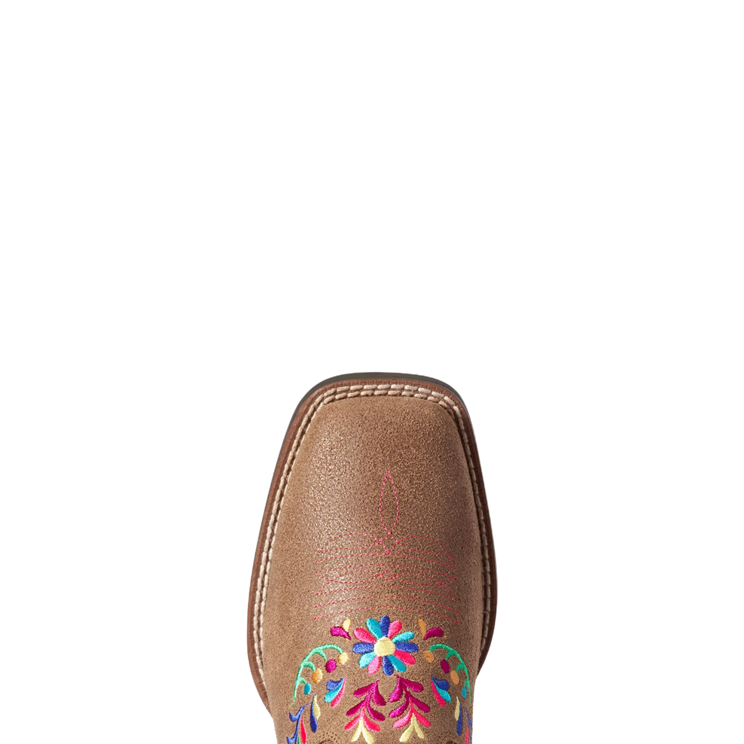 Ariat Youth Girl's Wild Flower Canyon Tan Boots 10038442 2 Ariat Youth Girl's Wild Flower Canyon Tan Boots 10038442 - Image 2