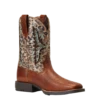 Ariat® Children's Koel VenTEK™ Spiced Cedar Square Toe Boots 10040258