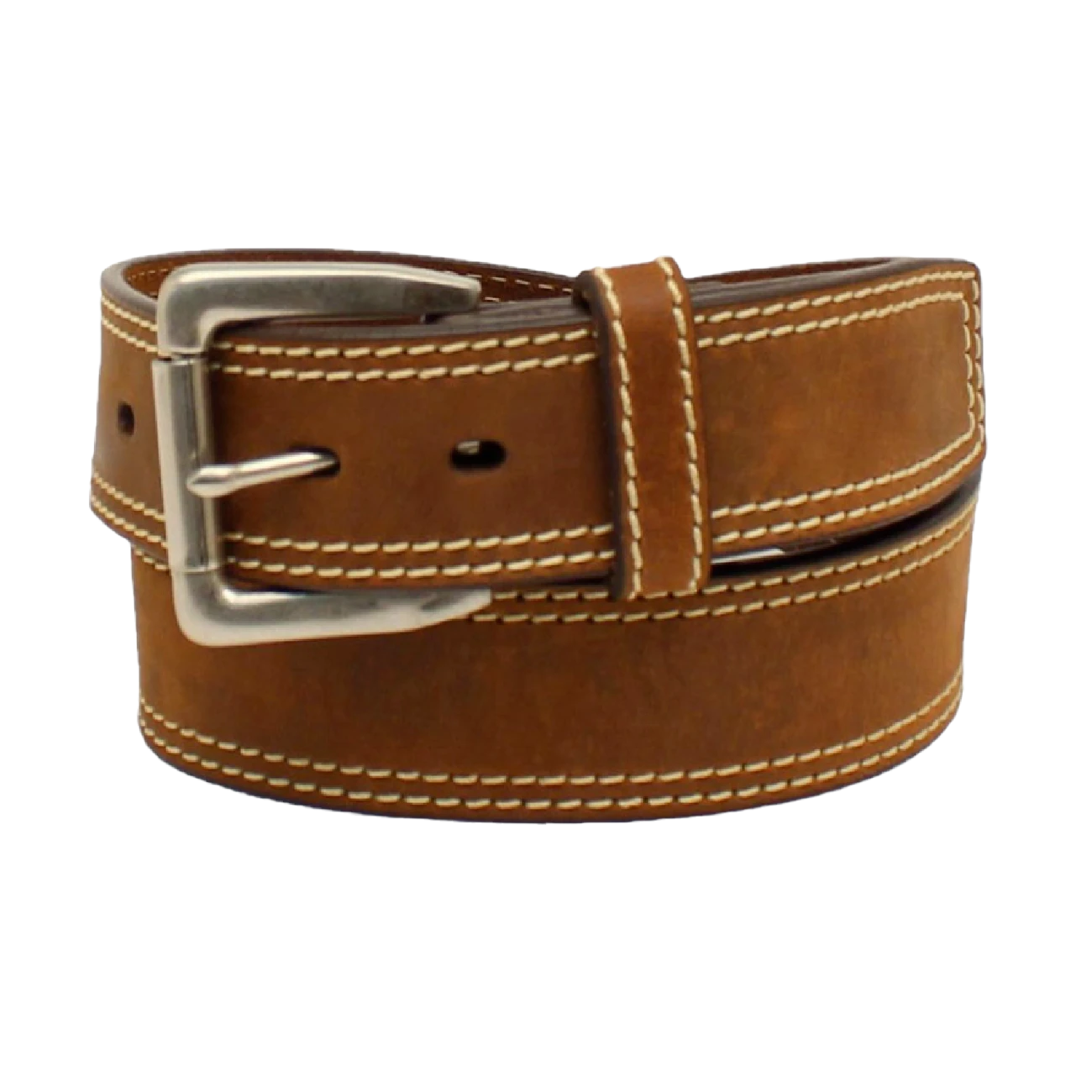 Ariat Men's Brown Leather Belt A1037044 1 Ariat Men's Brown Leather Belt A1037044