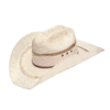 Ariat Unisex Bangora White Straw Western Hat A73126