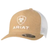 Ariat Mens Tan Corduroy Shield Logo Snapback Ball Cap A300013608
