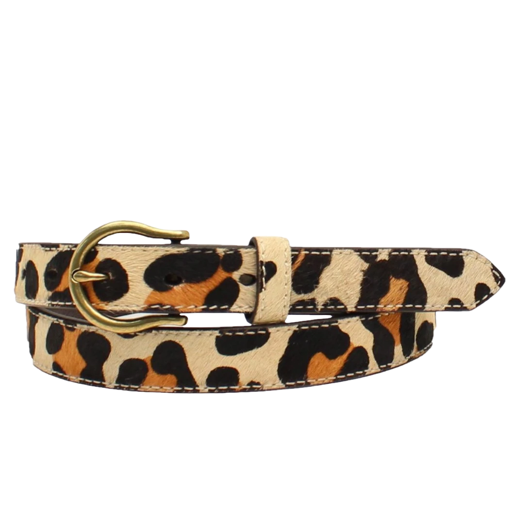 Ariat Ladies Leopard Print Tan Belt A1532508 1 Ariat Ladies Leopard Print Tan Belt A1532508