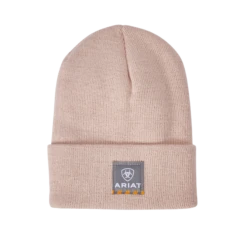 Ariat® Ladies Rebar Watch Pink Beanie Cap 10041516
