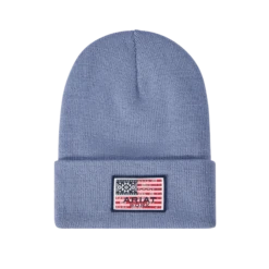 Ariat® Ladies Rebar Blue Flag Patch Beanie 10041702
