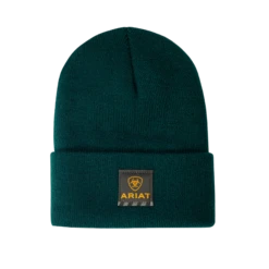 Ariat® Unisex Rebar Dark Green Watch Cap 10041540