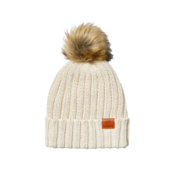 Ariat® Ladies Cotswold Sea Salt Cable Knit Beanie 10042050