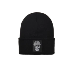 Ariat Men's Rebar Roughneck Watch Cap Black Beanie 10037491