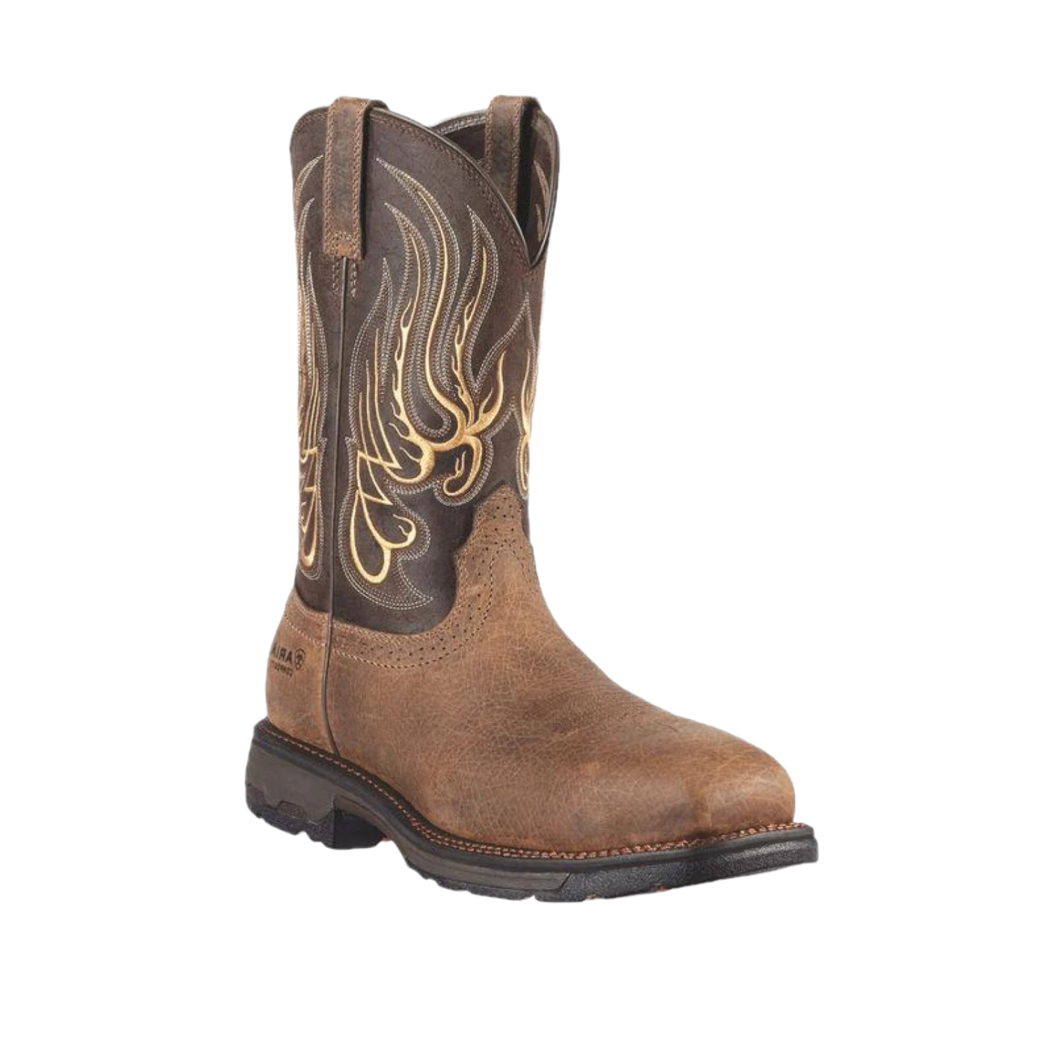 Ariat® Men's Workhog® Mesteño Earth Brown Composite Toe Boots 10010892 1 Ariat® Men's Workhog® Mesteño Earth Brown Composite Toe Boots 10010892
