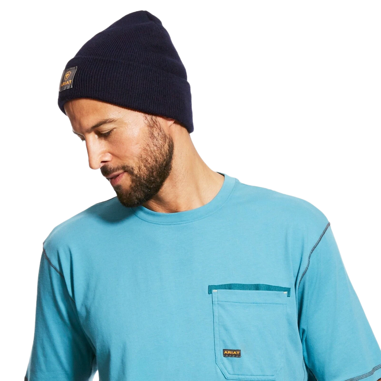Ariat® Men's Rebar Watch Cap Beanie 4 Ariat® Men's Rebar Watch Cap Beanie - Image 4