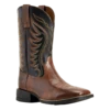 Ariat Men's Red Brown & Black AMOS Hand Stand Boot 10029689
