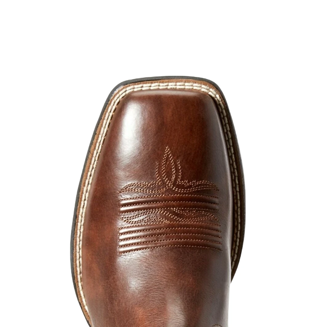 Ariat Men's Red Brown & Black AMOS Hand Stand Boot 10029689 2 Ariat Men's Red Brown & Black AMOS Hand Stand Boot 10029689 - Image 2