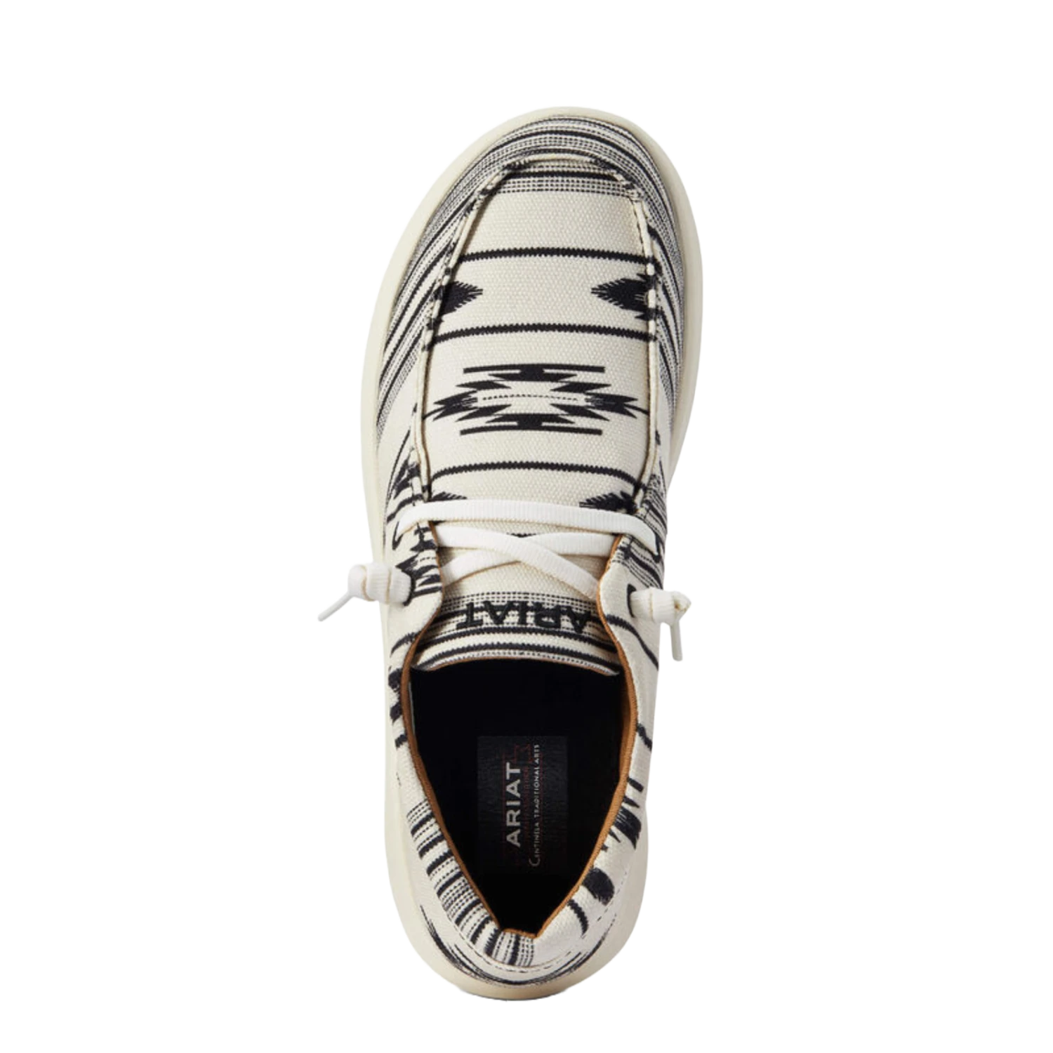 Ariat® Ladies Hilo Chimayo Cristo Cream Shoes 10042516 2 Ariat® Ladies Hilo Chimayo Cristo Cream Shoes 10042516 - Image 2