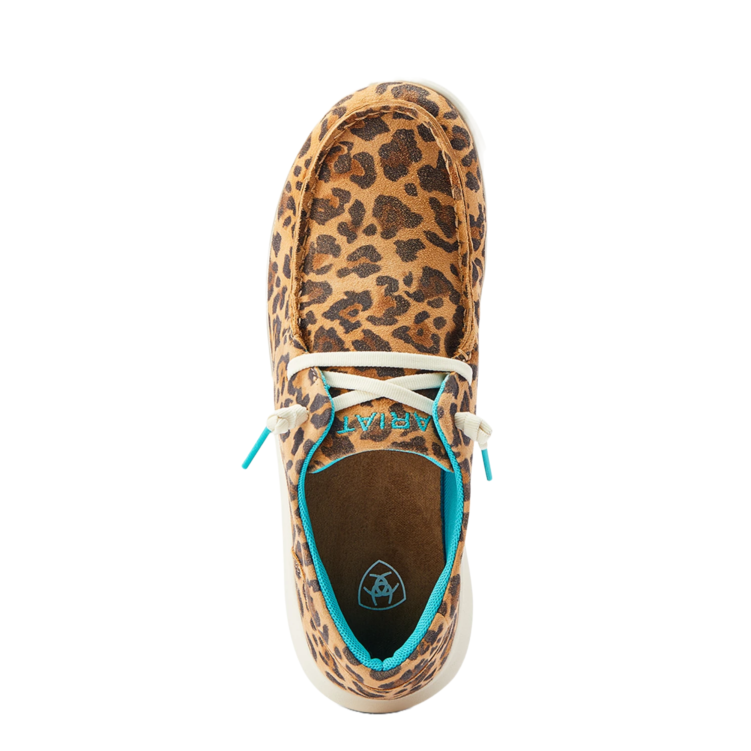 Ariat® Ladies Hilo Lively Leopard Print Slip On Shoes 10044587 2 Ariat® Ladies Hilo Lively Leopard Print Slip On Shoes 10044587 - Image 2