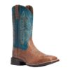 Ariat® Men's Valor Ultra Dark Tan & Rocky Blue Boots 10034080
