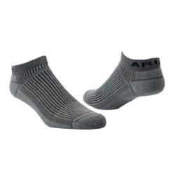 Ariat Unisex VenTEK Low Cut Lightweight Grey Socks AR2796-020