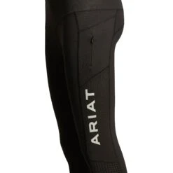 Ariat Ladies EOS Full Seat Black Legging Tights 10025580 -Ariat Shop S19 WMS ENGL 10025580 ghost detail