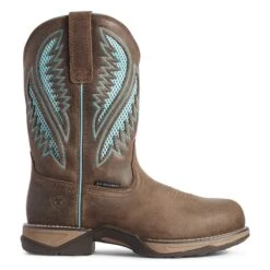 Ariat Ladies Anthem VentTEK Java Brown Composite Toe Work Boots 10031667 8 Ariat Ladies Anthem VentTEK Java Brown Composite Toe Work Boots 10031667 -Ariat Shop S20 WMS WEST Couto 10031667 side1