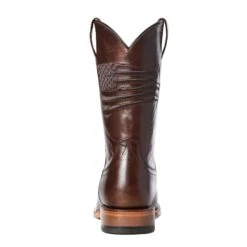 Ariat Men's Circuit Patriot Bar Top Brown Square Toe Boots 10036001 -Ariat Shop S21 MNS WEST 10036001 heel