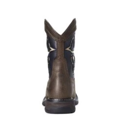 Ariat Youth Boy's Workhog XT VentTEK Bold Iron Brown Boots 10035885 -Ariat Shop S21 YTH WEST 10035885 heel