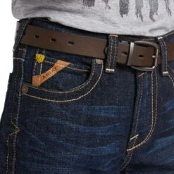 Ariat Boy's B5 Slim Straight Leg Blue Wash Jeans 10039858 -Ariat Shop S22 BYS WEST 10039858 detail01