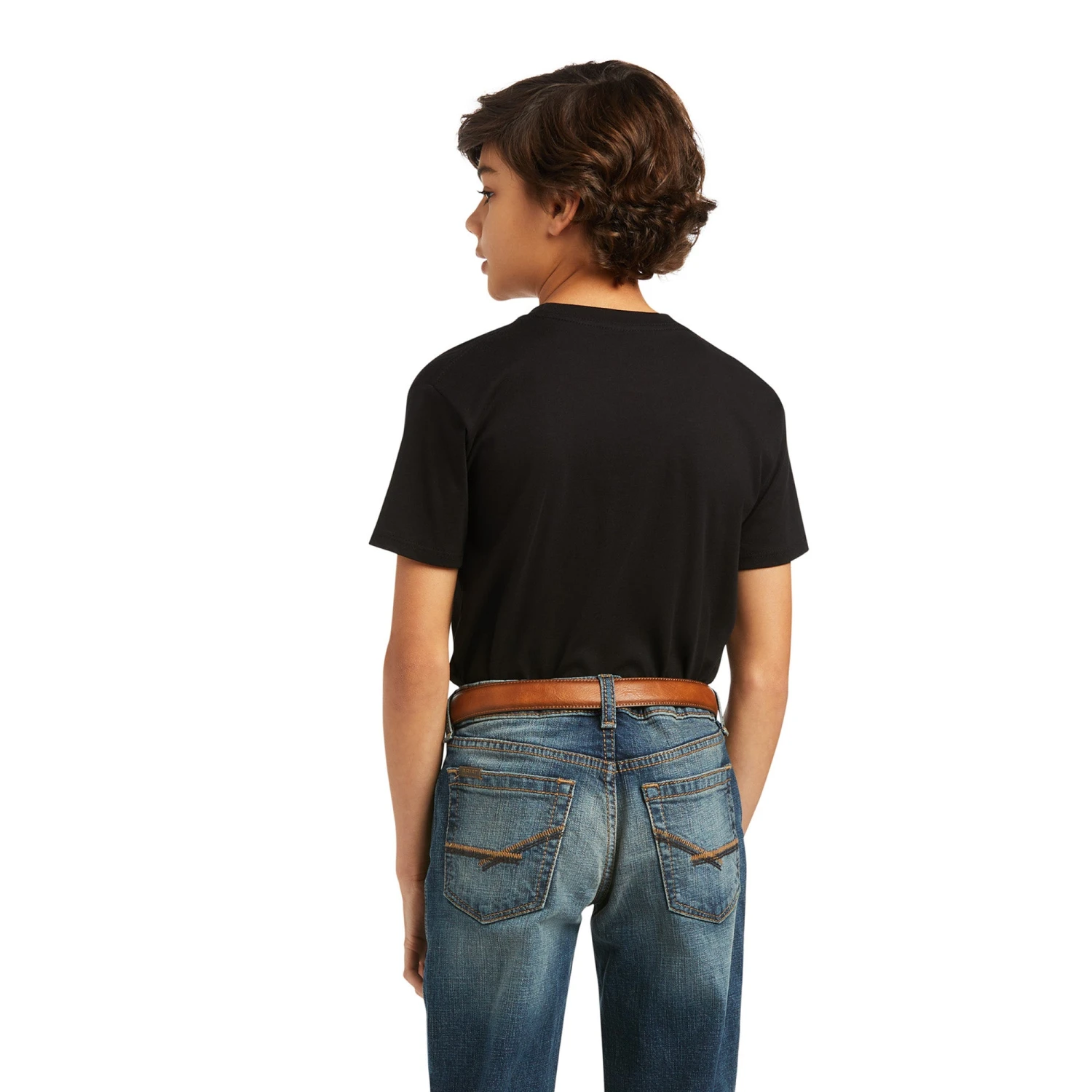 Ariat® Children's Viva Mexico Black Short Sleeve T-Shirt 10039939 2 Ariat® Children's Viva Mexico Black Short Sleeve T-Shirt 10039939 - Image 2