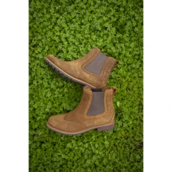 Ariat Ladies Wexford Brogue Waterproof Honey Brown Booties 10040384 -Ariat Shop S22 ENG WMS Show Copenhaver 2376 RTL1