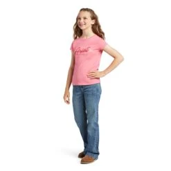Ariat® Girl's R.E.A.L.™ Border Graphic Confetti T-Shirt 10039504