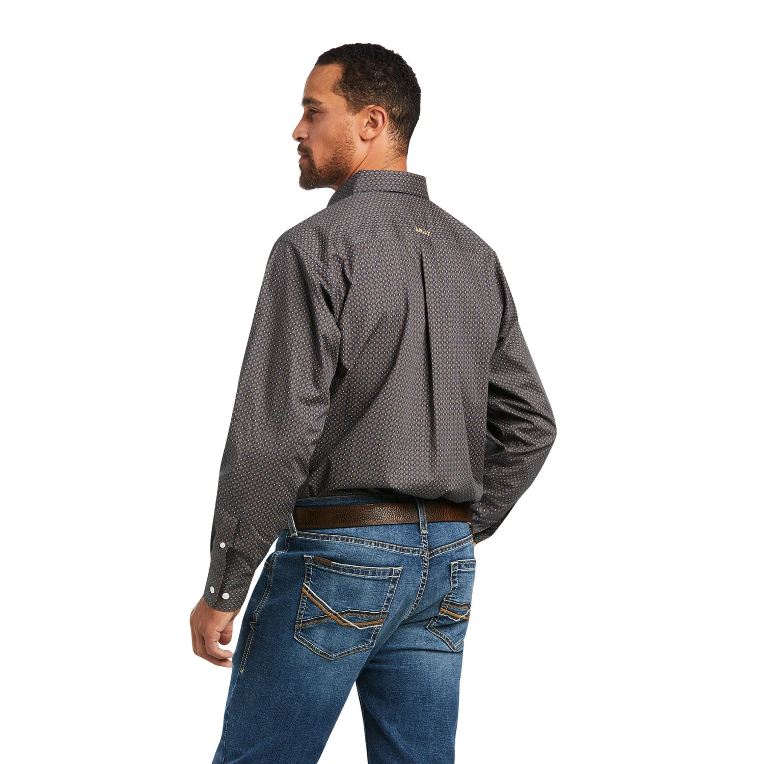 Ariat® Men's Hector Classic Eckart Long Sleeve Shirt 10039251 3 Ariat® Men's Hector Classic Eckart Long Sleeve Shirt 10039251 - Image 3