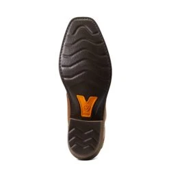 Ariat Men's Roughstock Patriot Distressed Brown Square Toe Boots 10040348 -Ariat Shop S22 MNS WEST 10040348 sole