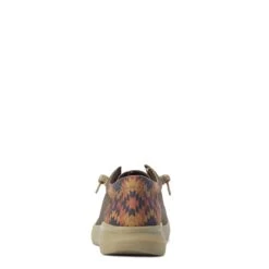 Ariat Men's Hilo Stretch Lace Dark Tan & Rust Aztec Shoe 10040445 -Ariat Shop S22 MNS WEST 10040445 heel