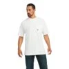 Ariat® Men's Rebar Cotton Strong White T-Shirt 10039336