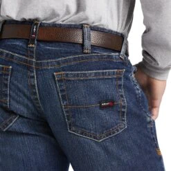 Ariat® Men's FR M7 Slim DuraStretch™ Shale Straight Leg Jean 10039674 -Ariat Shop S22 MNS WORK 10039674 detail02 bcb4b956 a5c1 4a93 a409 06c1b251ef87