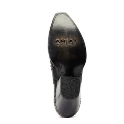 Ariat® Ladies Dixon Brooklyn Black Snip Toe Booties 10038381 -Ariat Shop S22 WMS WEST 10038381 sole