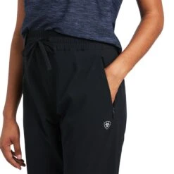 Ariat® Ladies TEK Black Jogger Sweatpants 10039813 -Ariat Shop S22 WMS WEST 10039813 detail01