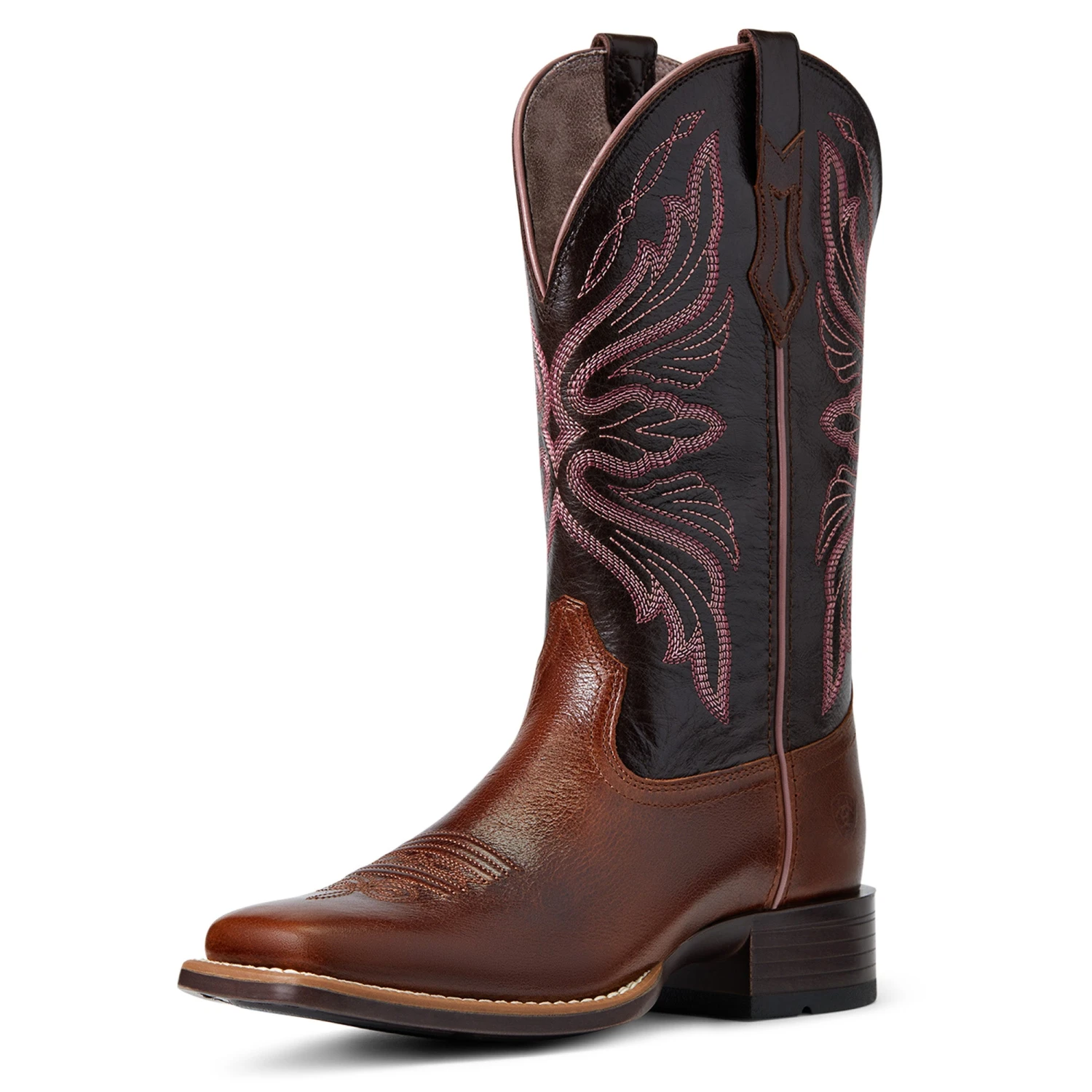 Ariat® Ladies Edgewood Dark Luggage Square Toe Boots 10040350 4 Ariat® Ladies Edgewood Dark Luggage Square Toe Boots 10040350 - Image 4