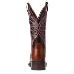 Ariat® Ladies Edgewood Dark Luggage Square Toe Boots 10040350 11 Ariat® Ladies Edgewood Dark Luggage Square Toe Boots 10040350 -Ariat Shop S22 WMS WEST 10040350 heel