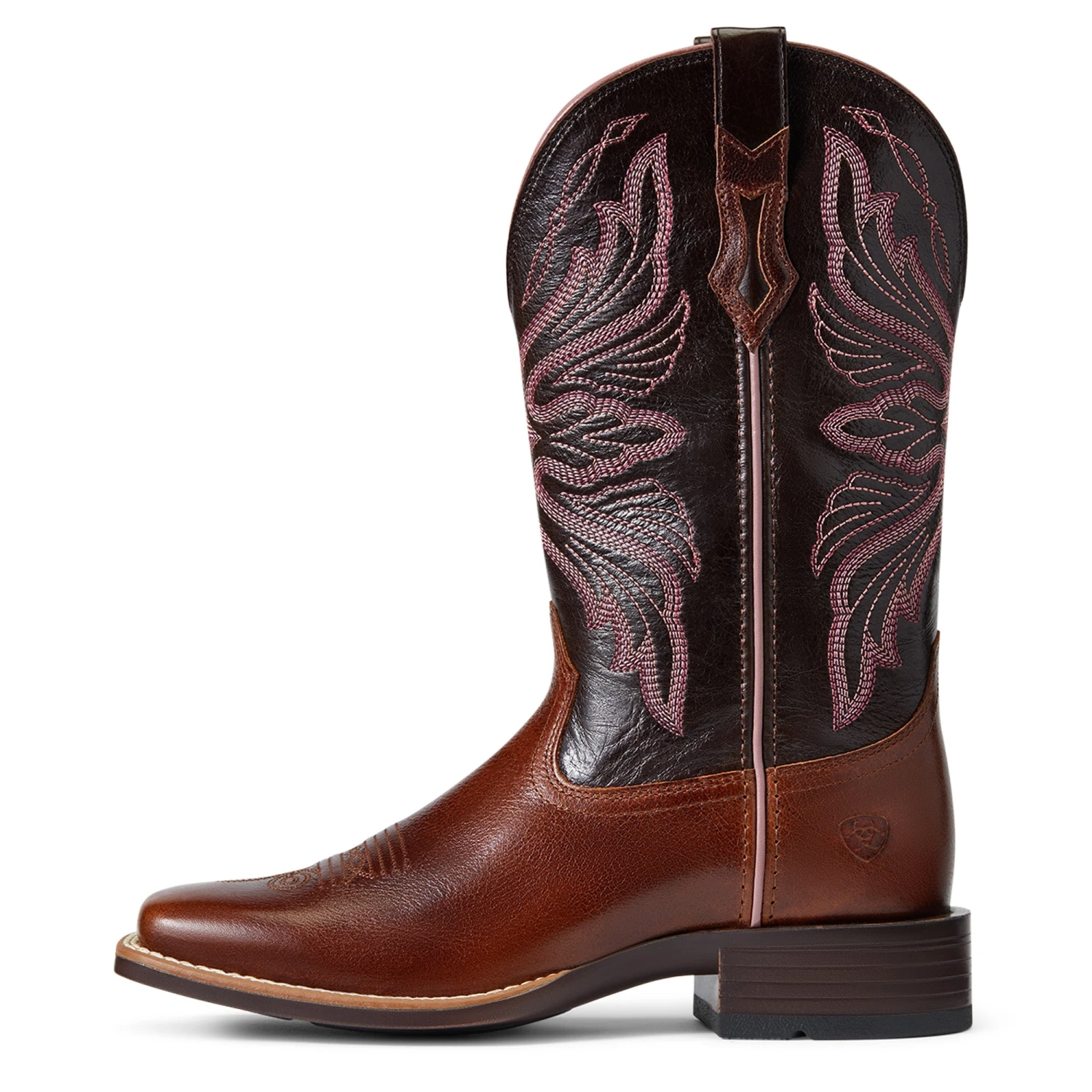 Ariat® Ladies Edgewood Dark Luggage Square Toe Boots 10040350 3 Ariat® Ladies Edgewood Dark Luggage Square Toe Boots 10040350 - Image 3