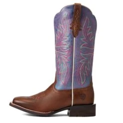 Ariat® Ladies Circuit Luna Burnished Tan Western Boots 10040377 -Ariat Shop S22 WMS WEST 10040377 side 9a4bb466 cbd7 468f 8f41 576c5bdcdb53