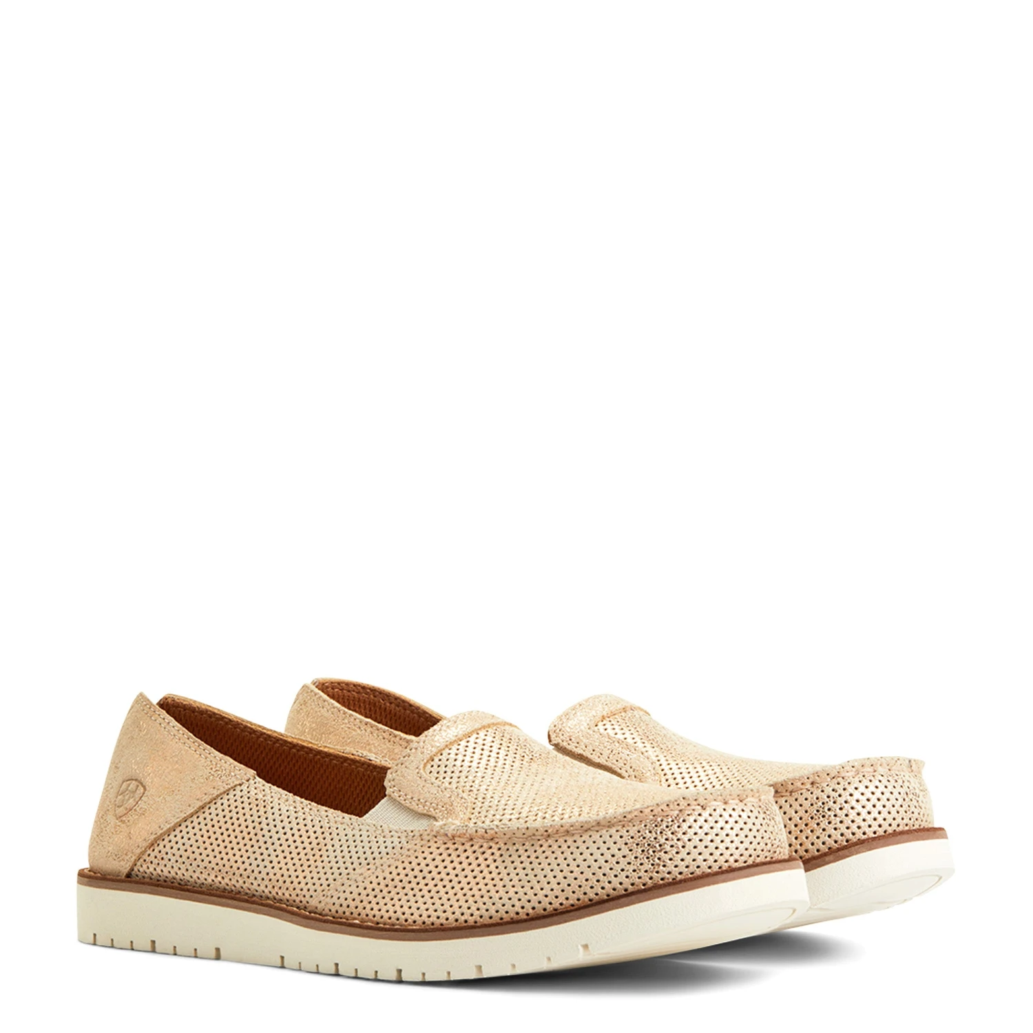 Ariat® Ladies Cruiser Rose Gold Metallic Slip On Shoes 10040381 7 Ariat® Ladies Cruiser Rose Gold Metallic Slip On Shoes 10040381 - Image 7