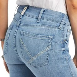 Ariat Ladies R.E.A.L Perfect Rise Regina Flare Jeans 10040503 9 Ariat Ladies R.E.A.L Perfect Rise Regina Flare Jeans 10040503 -Ariat Shop S22 WMS WEST 10040503 detail02