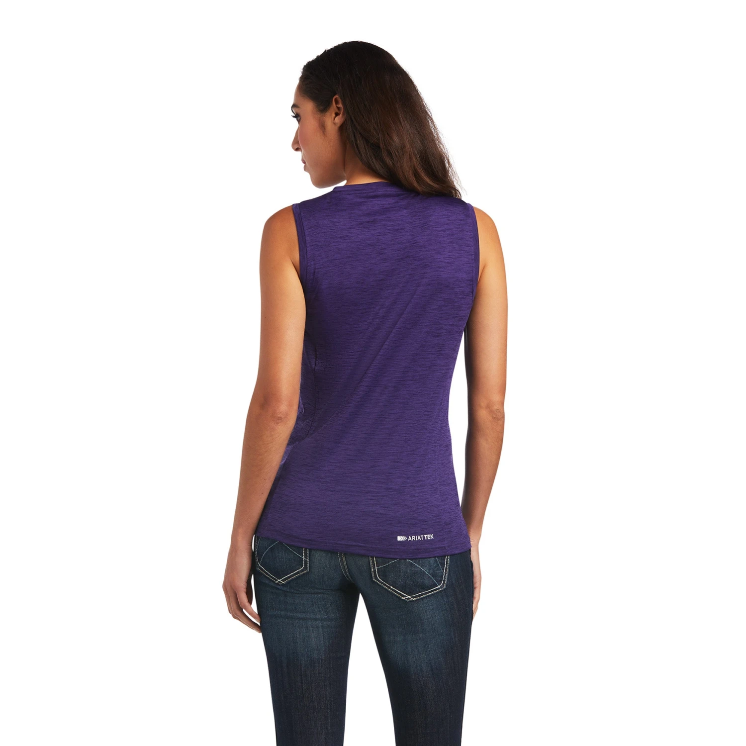 Ariat Women's Laguna Sleeveless Purplavy Tank 10040590 2 Ariat Women's Laguna Sleeveless Purplavy Tank 10040590 - Image 2