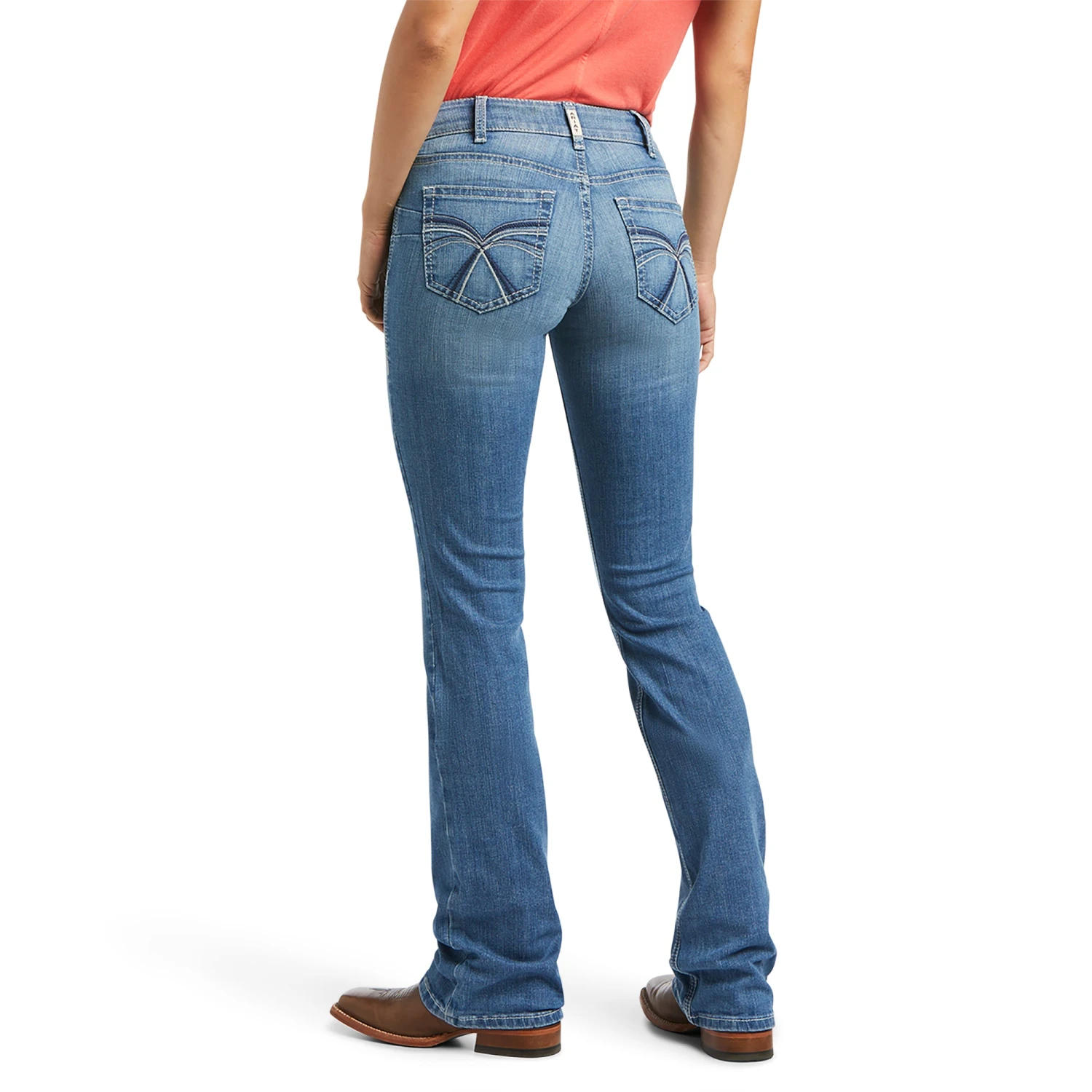 Ariat Ladies Allessandra R.E.A.L Denim Boot Cut Jeans 10040796 1 Ariat Ladies Allessandra R.E.A.L Denim Boot Cut Jeans 10040796