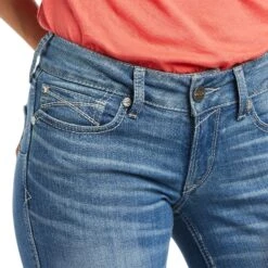 Ariat Ladies Allessandra R.E.A.L Denim Boot Cut Jeans 10040796 10 Ariat Ladies Allessandra R.E.A.L Denim Boot Cut Jeans 10040796 -Ariat Shop S22 WMS WEST 10040796 detail01