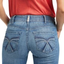 Ariat Ladies Allessandra R.E.A.L Denim Boot Cut Jeans 10040796 9 Ariat Ladies Allessandra R.E.A.L Denim Boot Cut Jeans 10040796 -Ariat Shop S22 WMS WEST 10040796 detail02