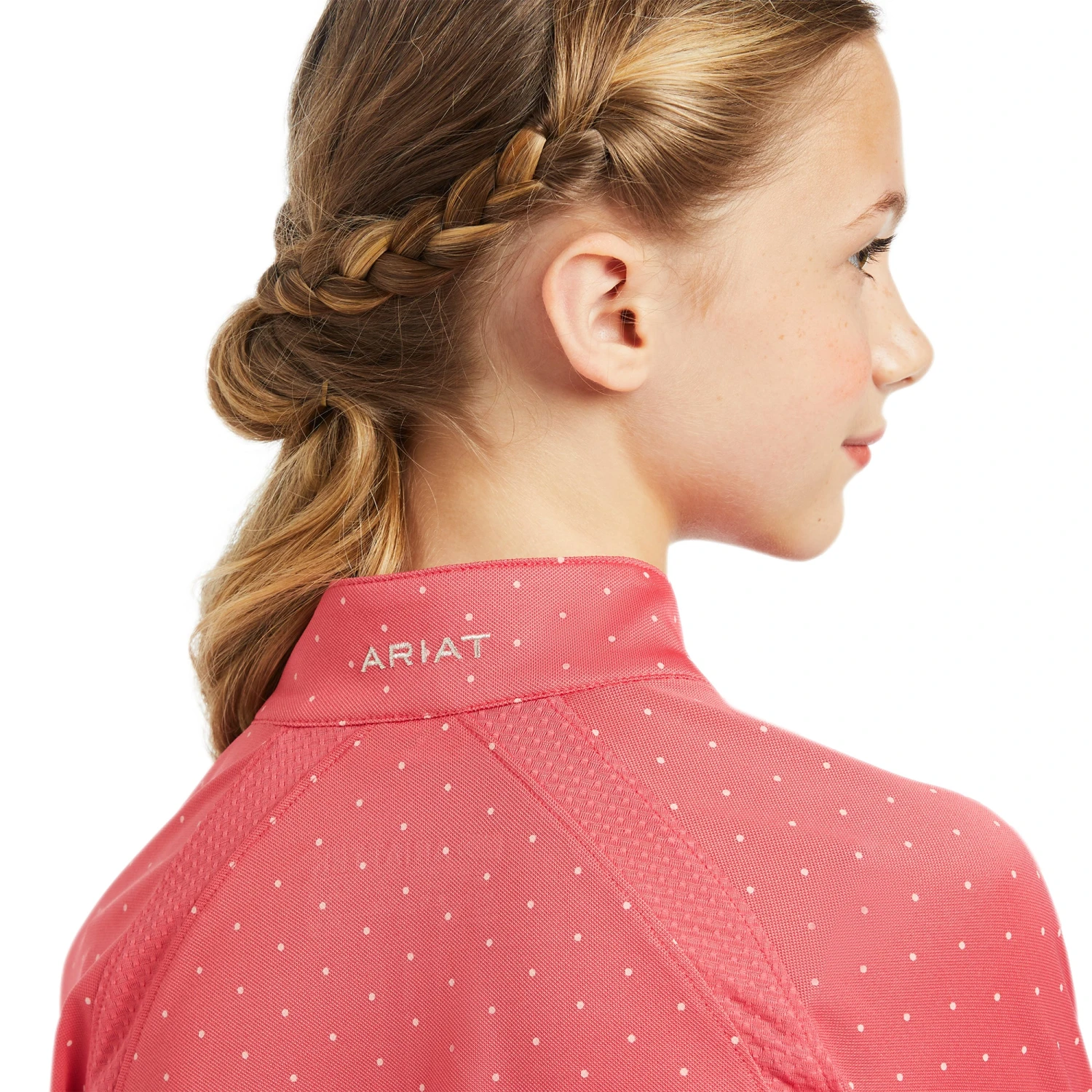 Ariat® Children's Sunstopper 2.0 Party Dot Baselayer Shirt 10039344 3 Ariat® Children's Sunstopper 2.0 Party Dot Baselayer Shirt 10039344 - Image 3