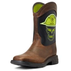 Ariat Boy's Workhog XT VenTEK™ All Nighter Square Toe Boots 10040399 -Ariat Shop S22 YTH WEST 10040399 3 4 front 1