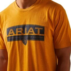 Ariat® Men's Shadows Buckhorn Heather T-Shirt 10044746 7 Ariat® Men's Shadows Buckhorn Heather T-Shirt 10044746 -Ariat Shop S23 MNS WEST 10044746 detail01