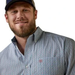 Ariat® Men's Wrinkle Free Eron Classic White Button Up Shirt 10044887 8 Ariat® Men's Wrinkle Free Eron Classic White Button Up Shirt 10044887 -Ariat Shop S23 MNS WEST 10044887 detail01